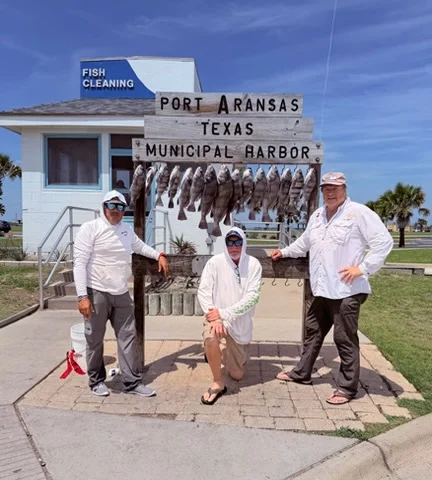 Fishing in Aransas Pass, Texas