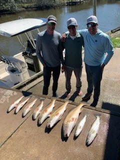 Fishing in Bon Secour, Alabama
