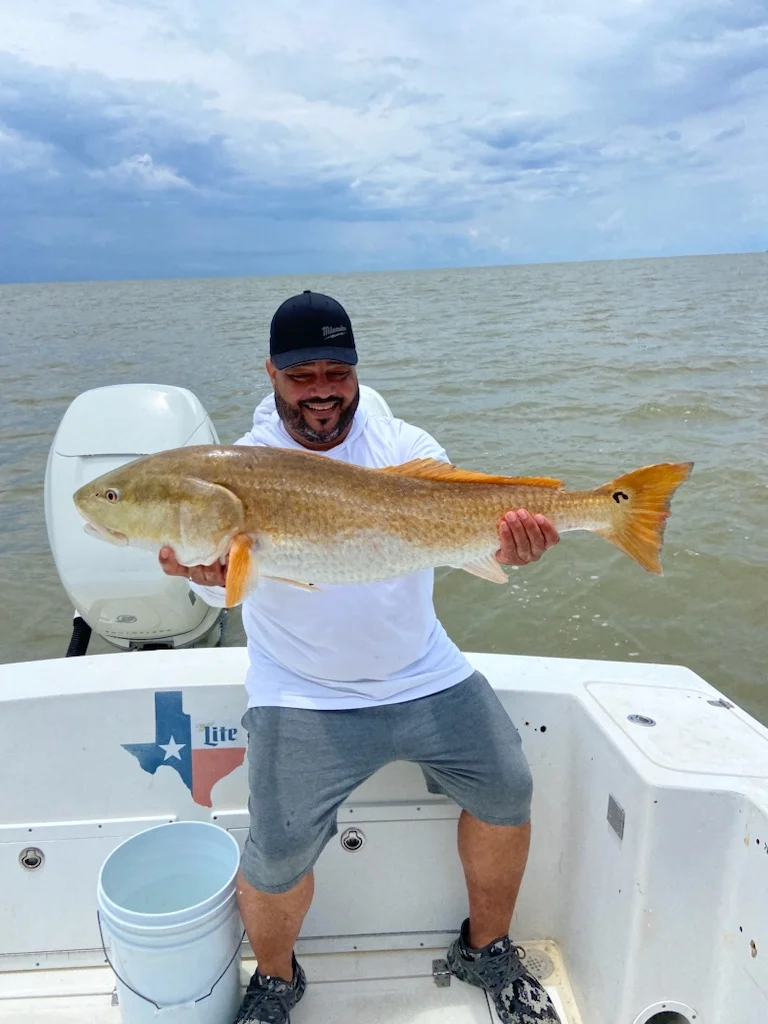 Redfish Fishing in Surfside Beach, Texas