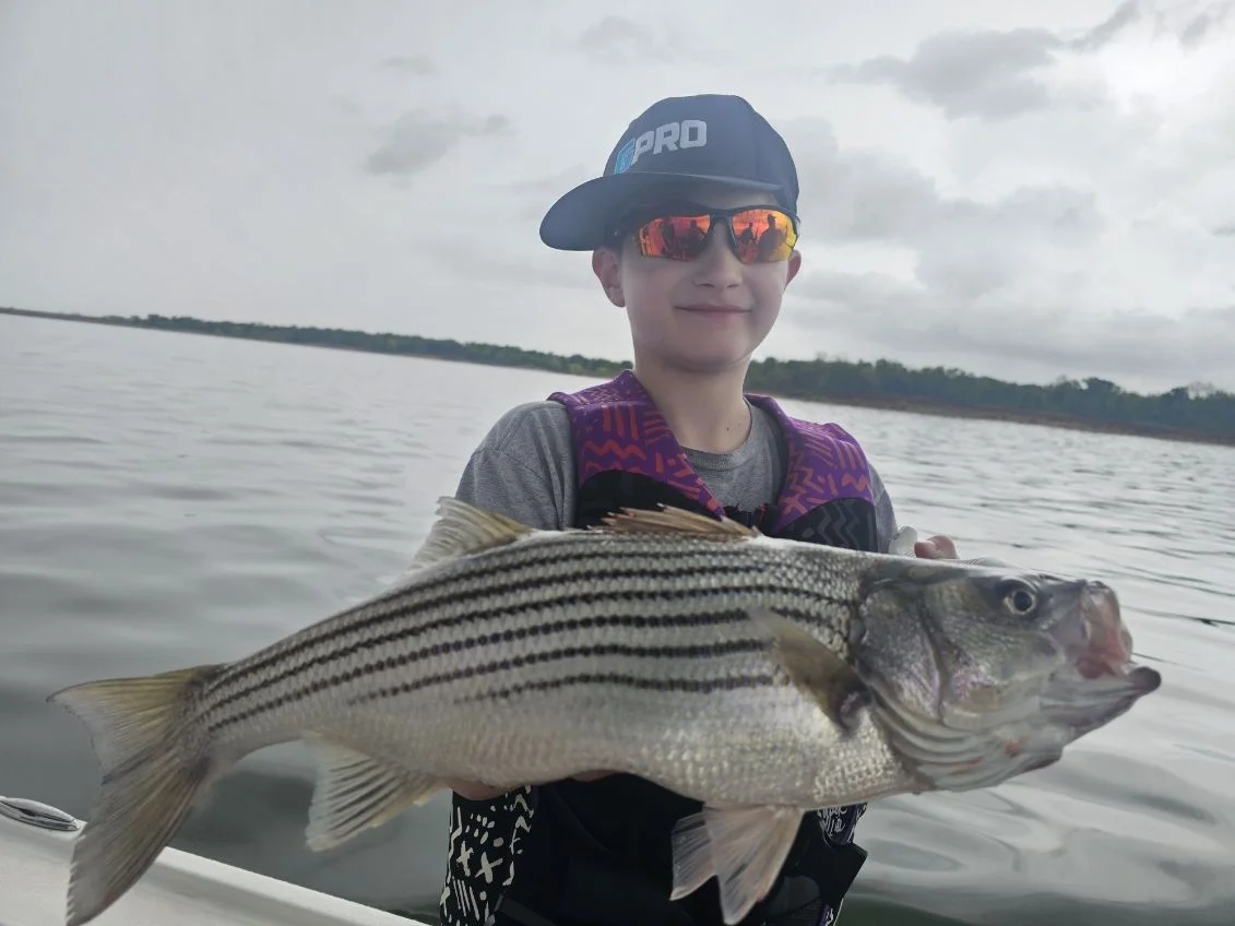 Fishing in Kingston, Oklahoma