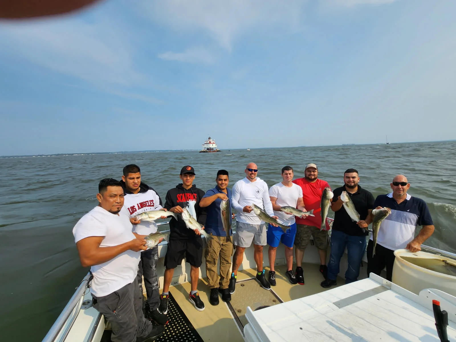 Fishing in Deale, Maryland