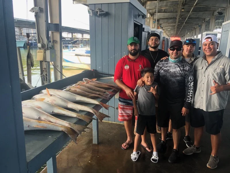 Fishing in Galveston, Texas