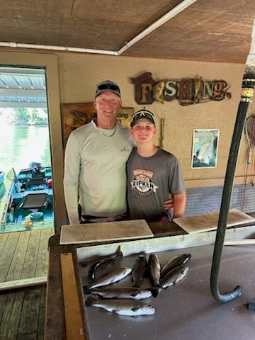 Fishing in Table Rock, Missouri