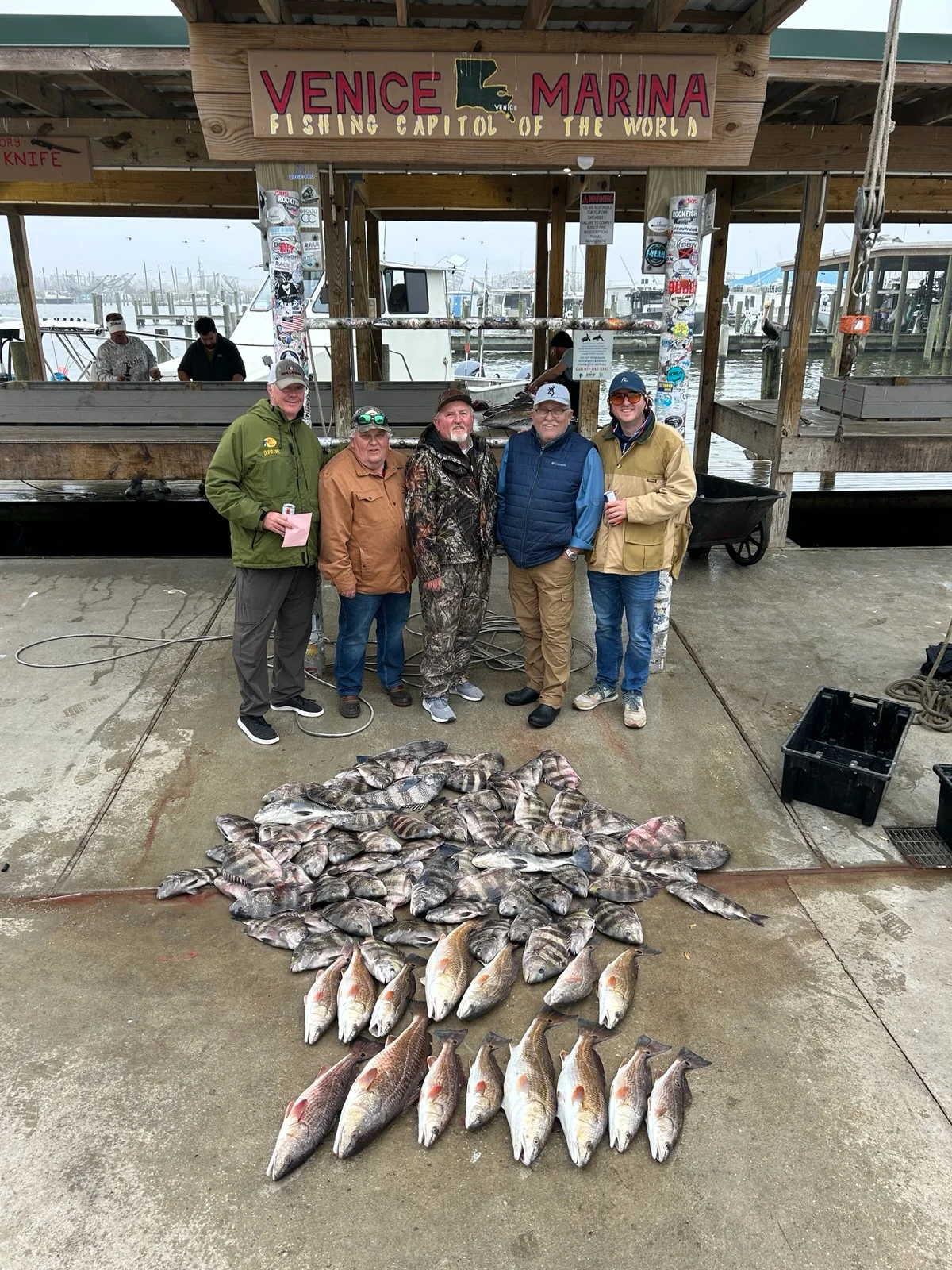 Fishing in Venice, Louisiana