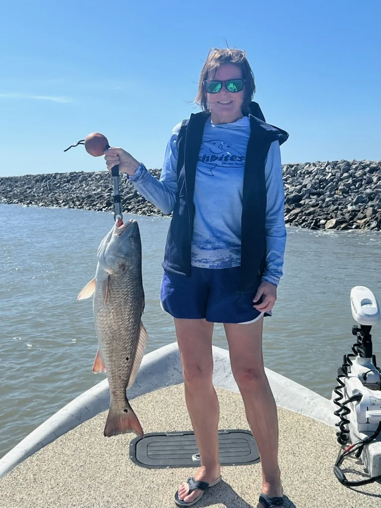 Fishing in Port O'Connor, Texas