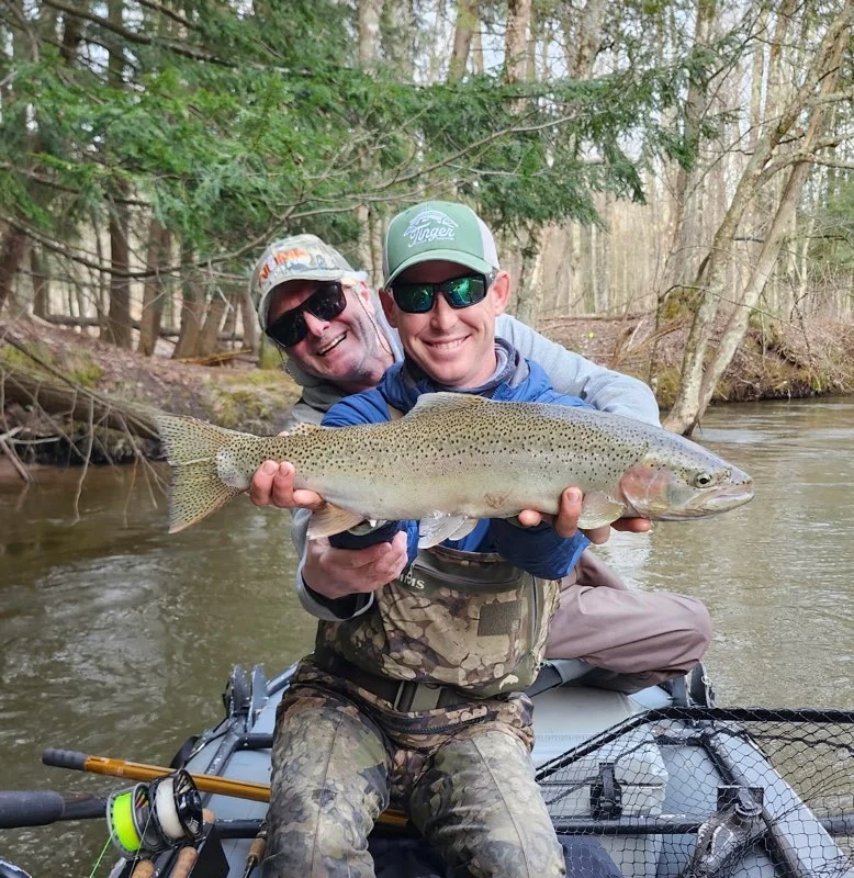 Fishing in Thompsonville, Michigan