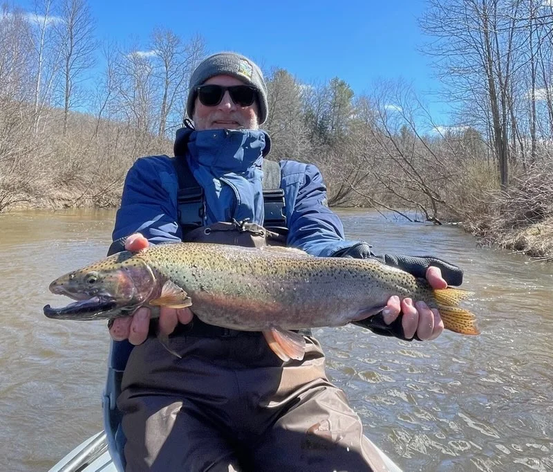 Fishing in Thompsonville, Michigan