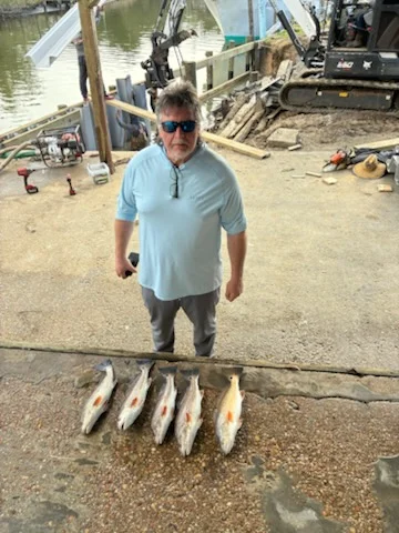 Fishing in Bon Secour, Alabama