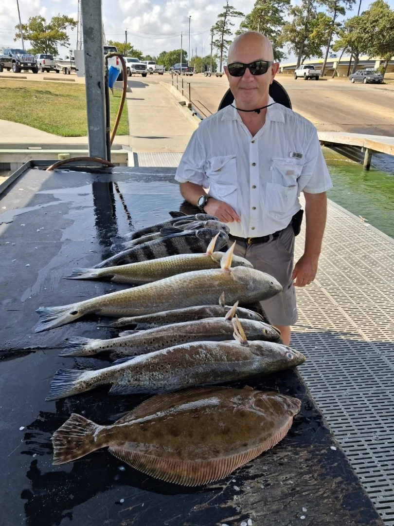 Fishing in Galveston, Texas