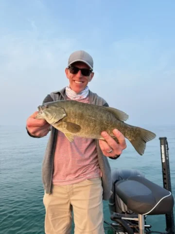 Fishing in Traverse City, Michigan