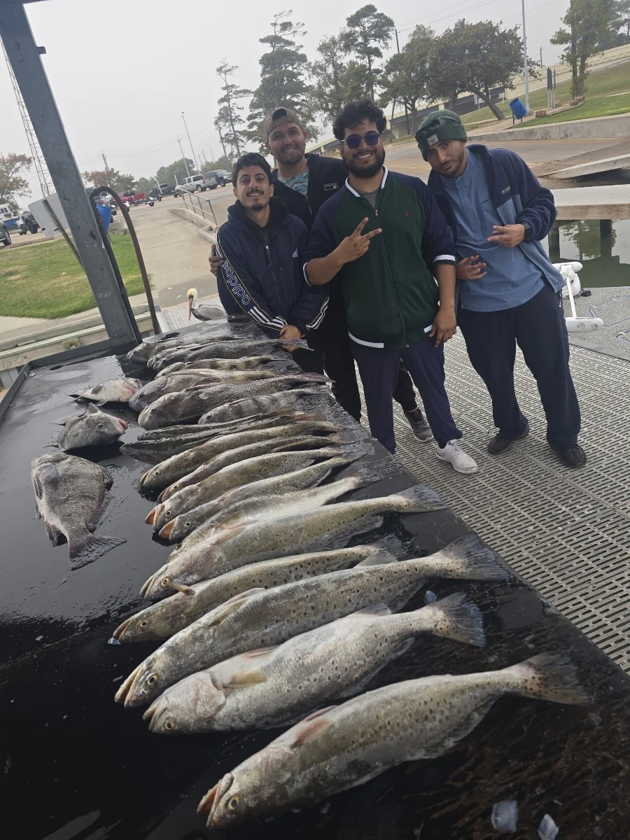 Fishing in Galveston, Texas