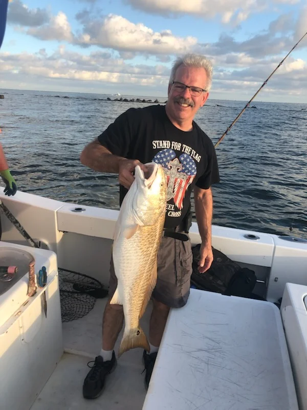 Fishing in Galveston, Texas