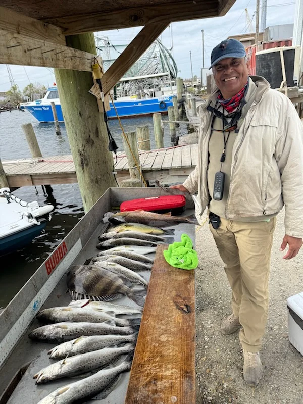 Fishing in New Orleans, Louisiana