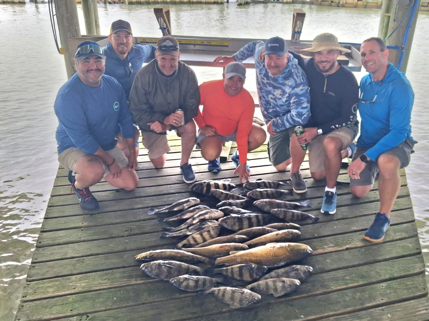 Fishing in San Leon, Texas