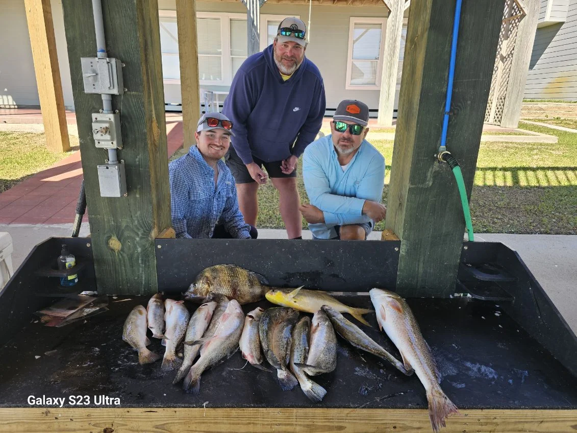 Fishing in Port O'Connor, Texas