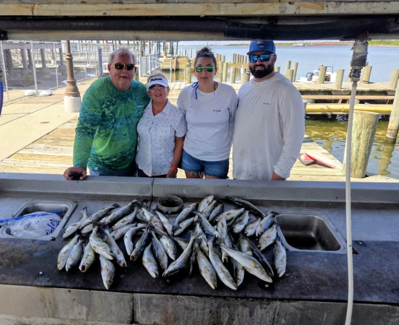 Fishing in Sulphur, Louisiana