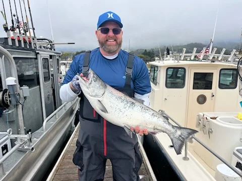 Fishing in Half Moon Bay, California