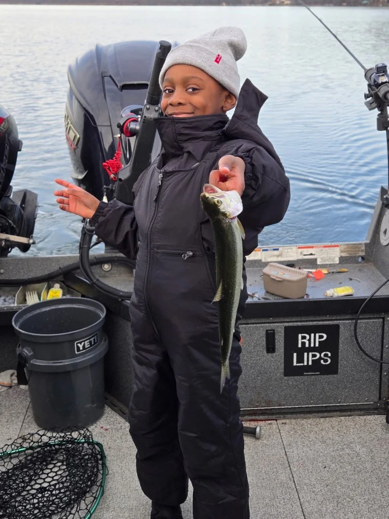 Fishing in Lake Stevens, Washington