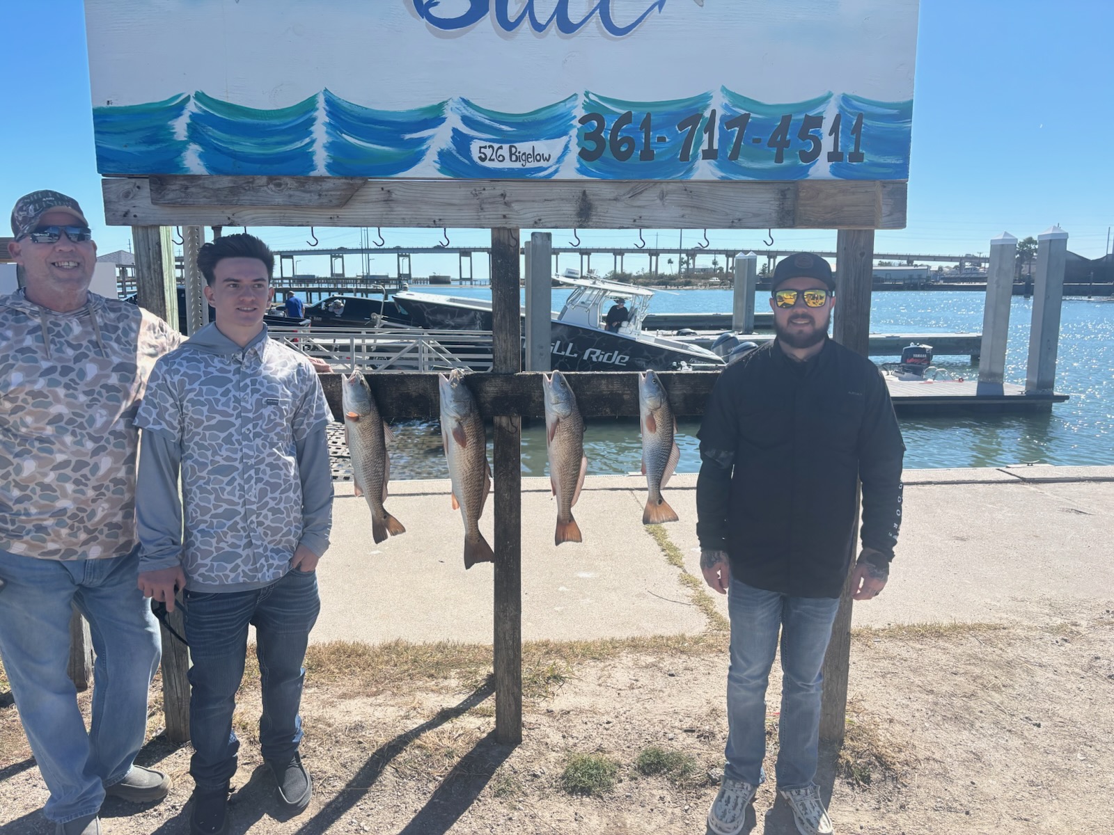 Fishing in Port Aransas, Texas