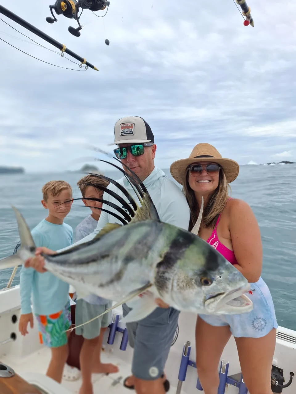 Fishing in Quepos, Costa Rica