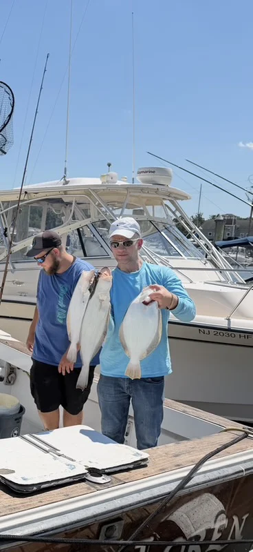 Fishing in Keyport, New Jersey