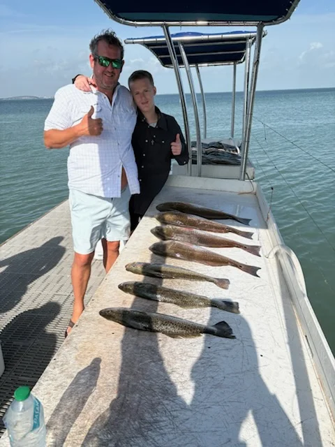 Fishing in Brownsville, Texas