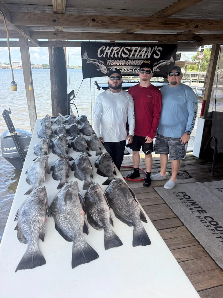 Fishing in Lafitte, Louisiana