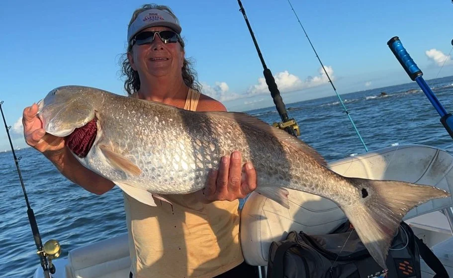 Redfish Fishing in Galveston, Texas