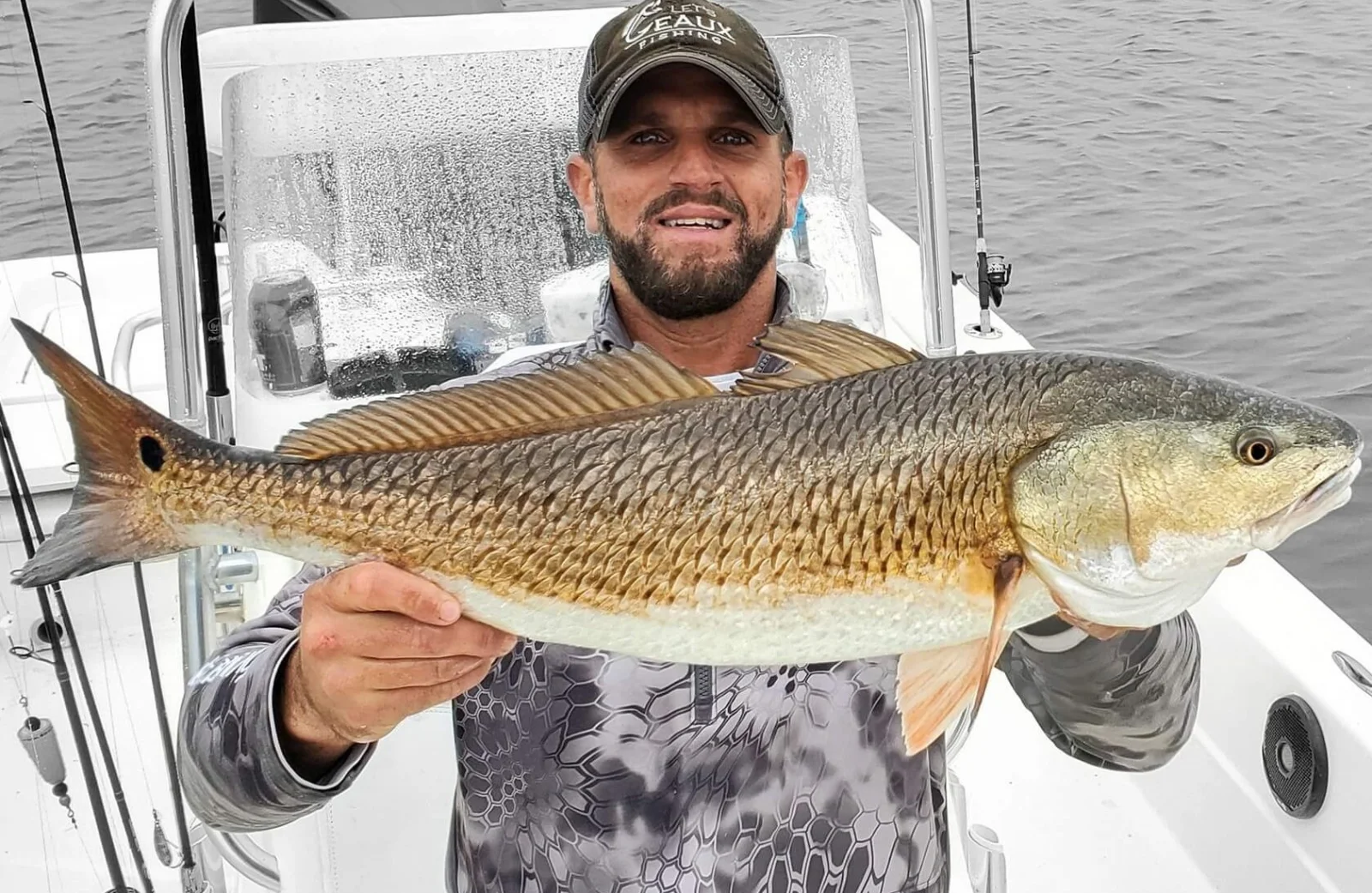 Redfish fishing in Saint Bernard, Louisiana
