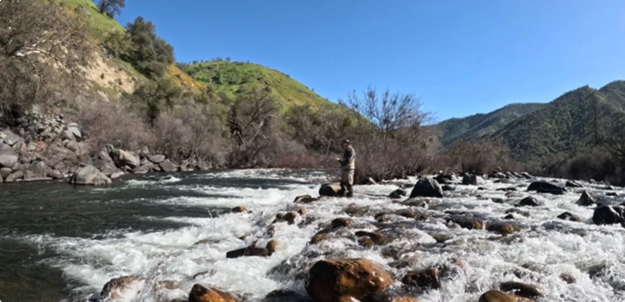 Fishing in Hume, California