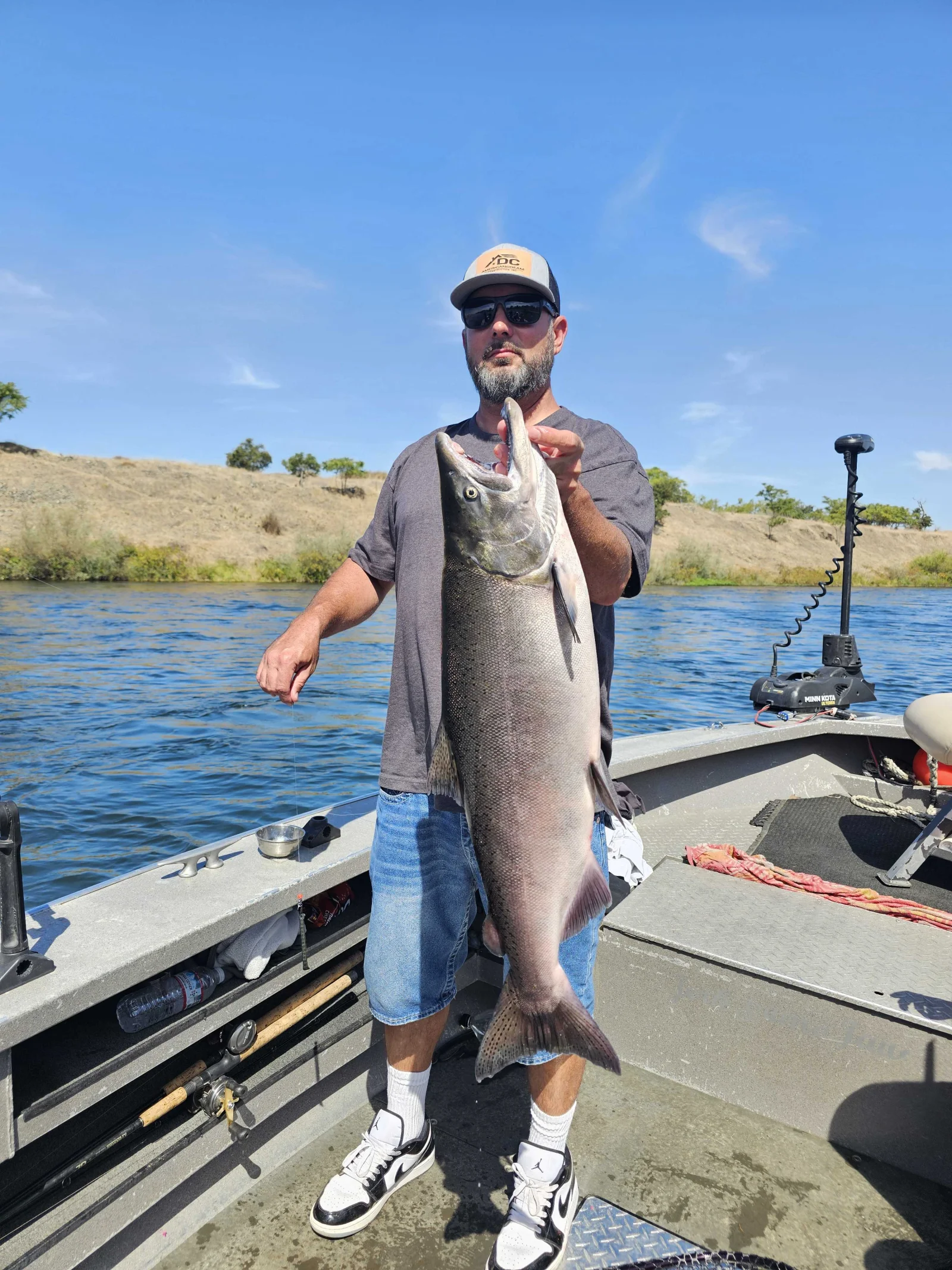 Fishing in Knights Landing, California