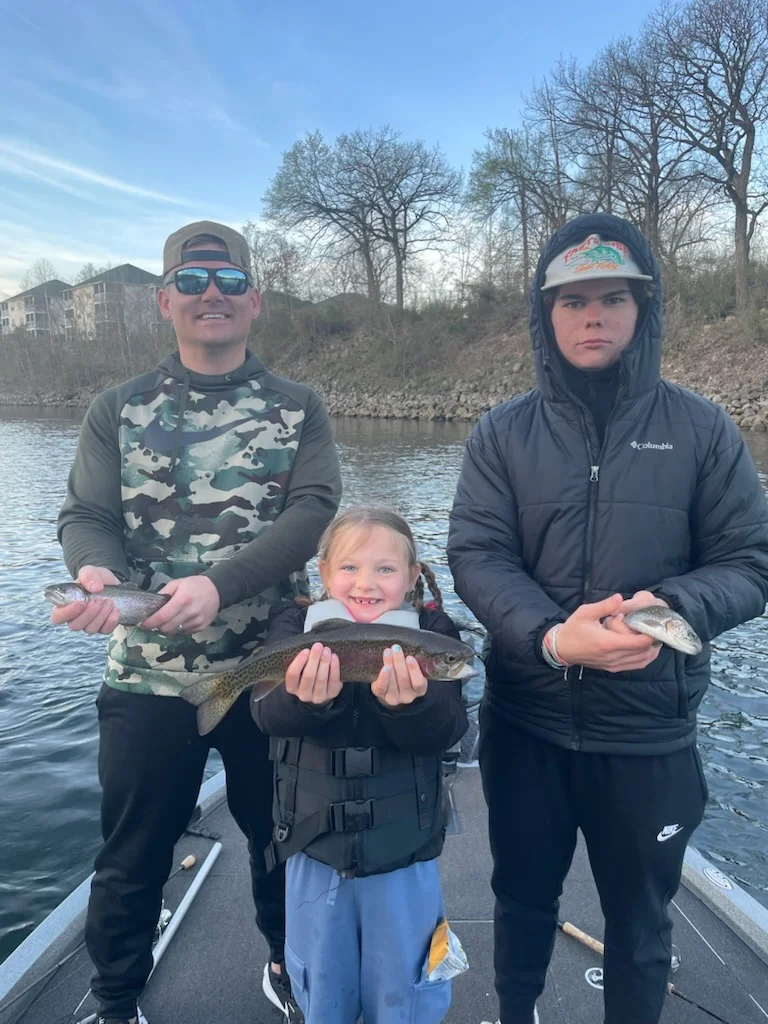 Fishing in Table Rock, Missouri