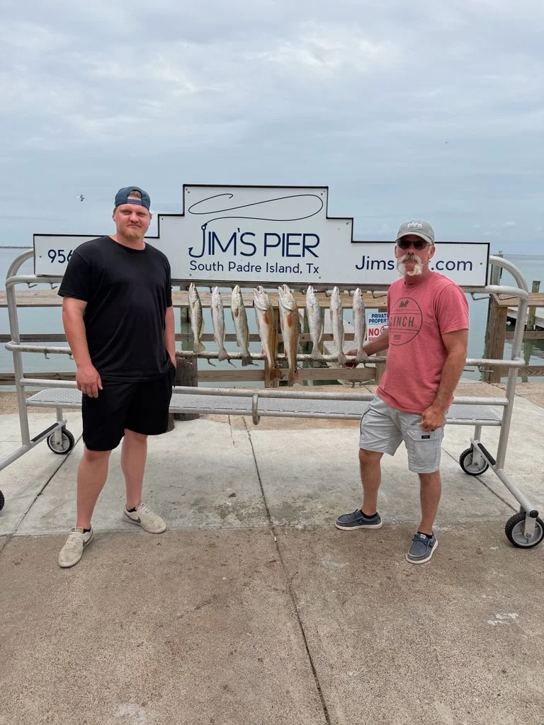 Fishing in Port Isabel, Texas