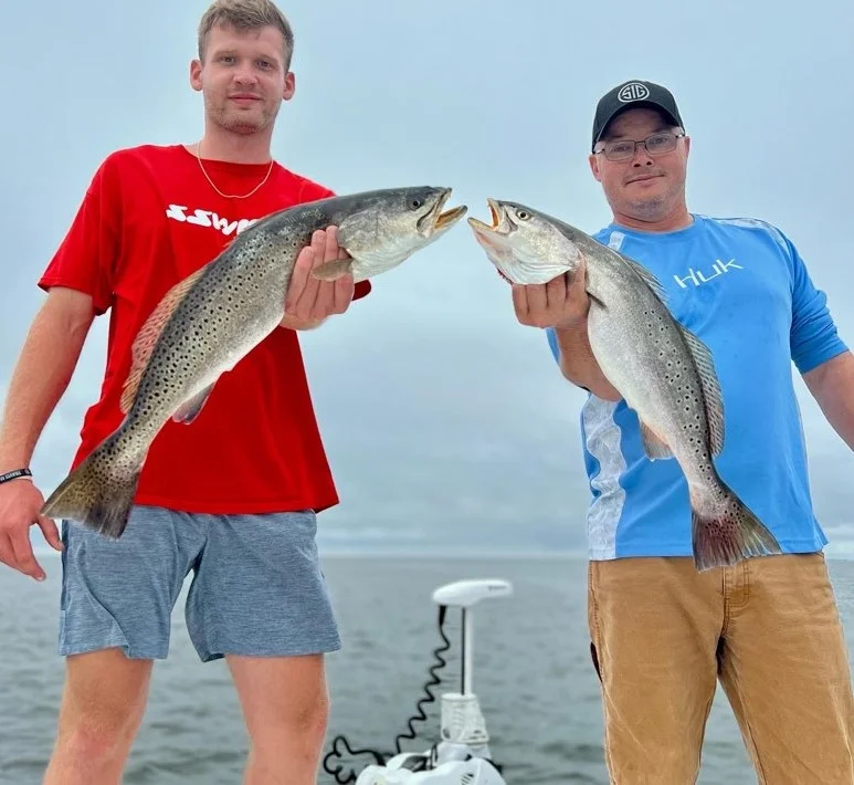 Speckled Trout / Spotted Seatrout fishing in Manteo, North Carolina