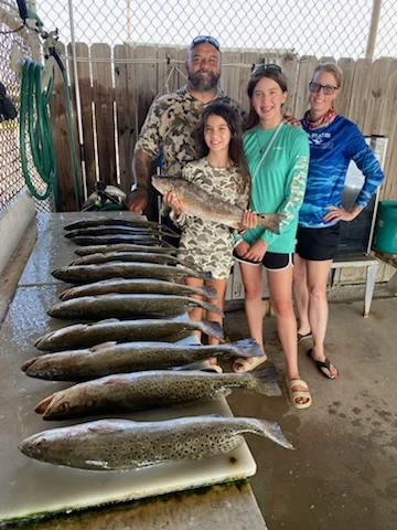 Fishing in Rockport, Texas