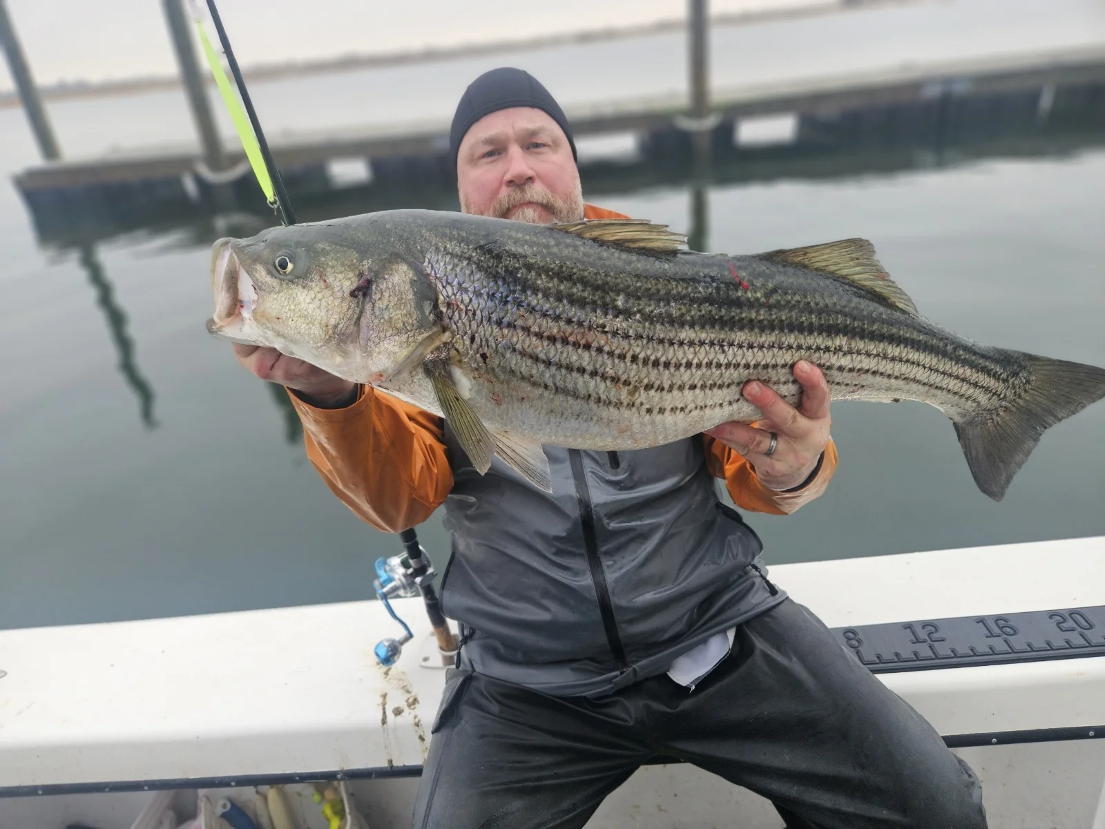 Fishing in Howard Beach, New York