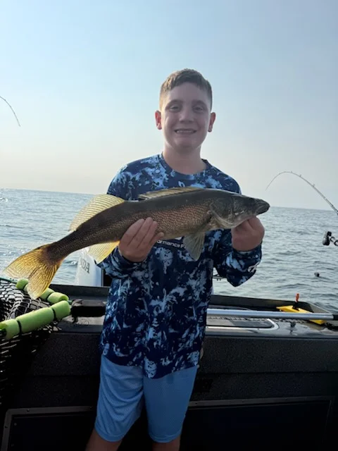 Fishing in Lakeside Marblehead, Ohio
