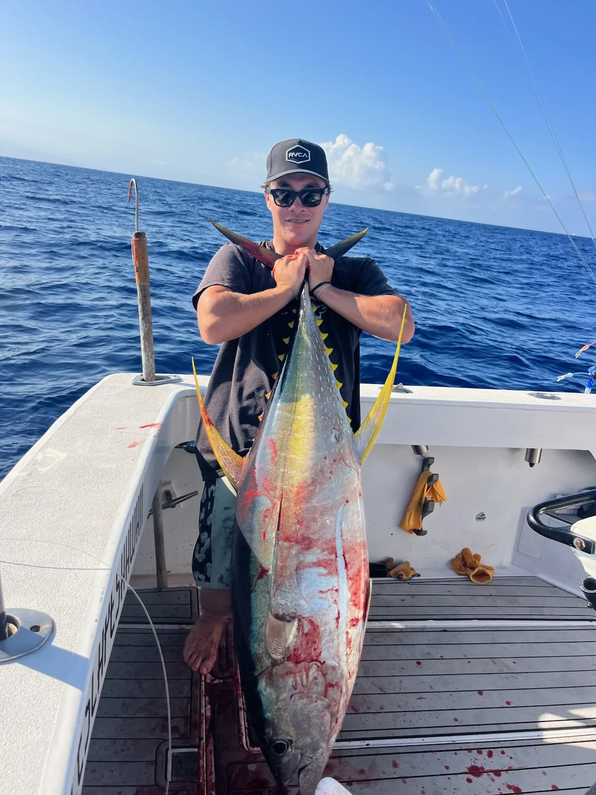 Fishing in Kailua-Kona, Hawaii