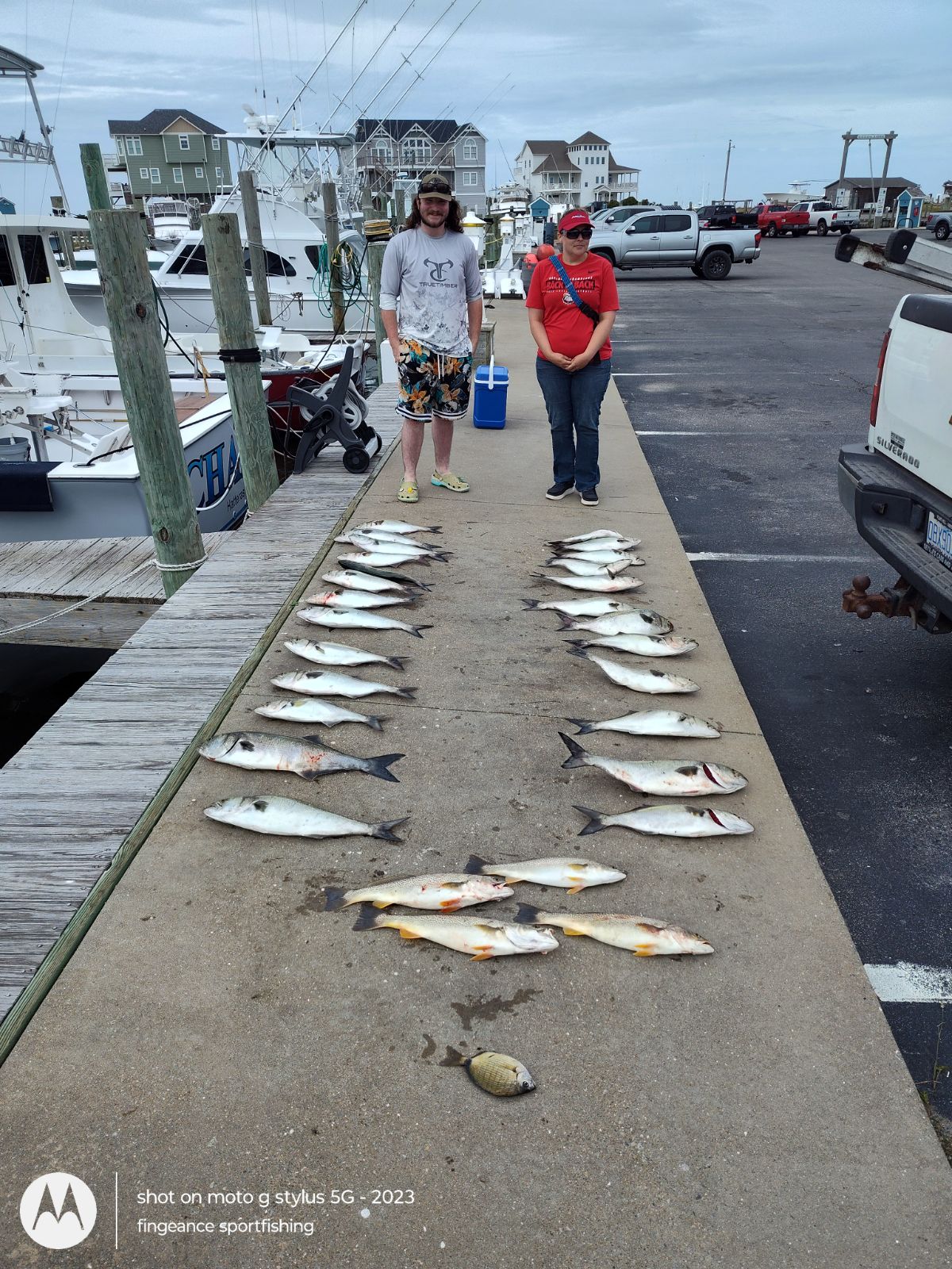 Fishing in Frisco, North Carolina