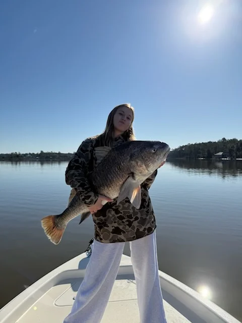 Fishing in Bon Secour, Alabama