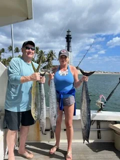 Skipjack Tuna Fishing in Pompano Beach, Florida