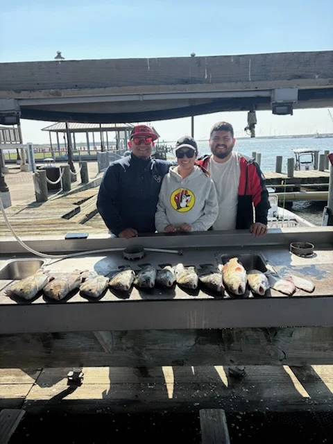 Fishing in Lake Charles, Louisiana