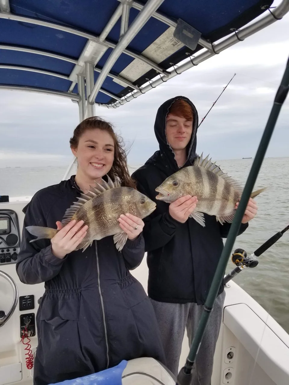 Fishing in Galveston, Texas