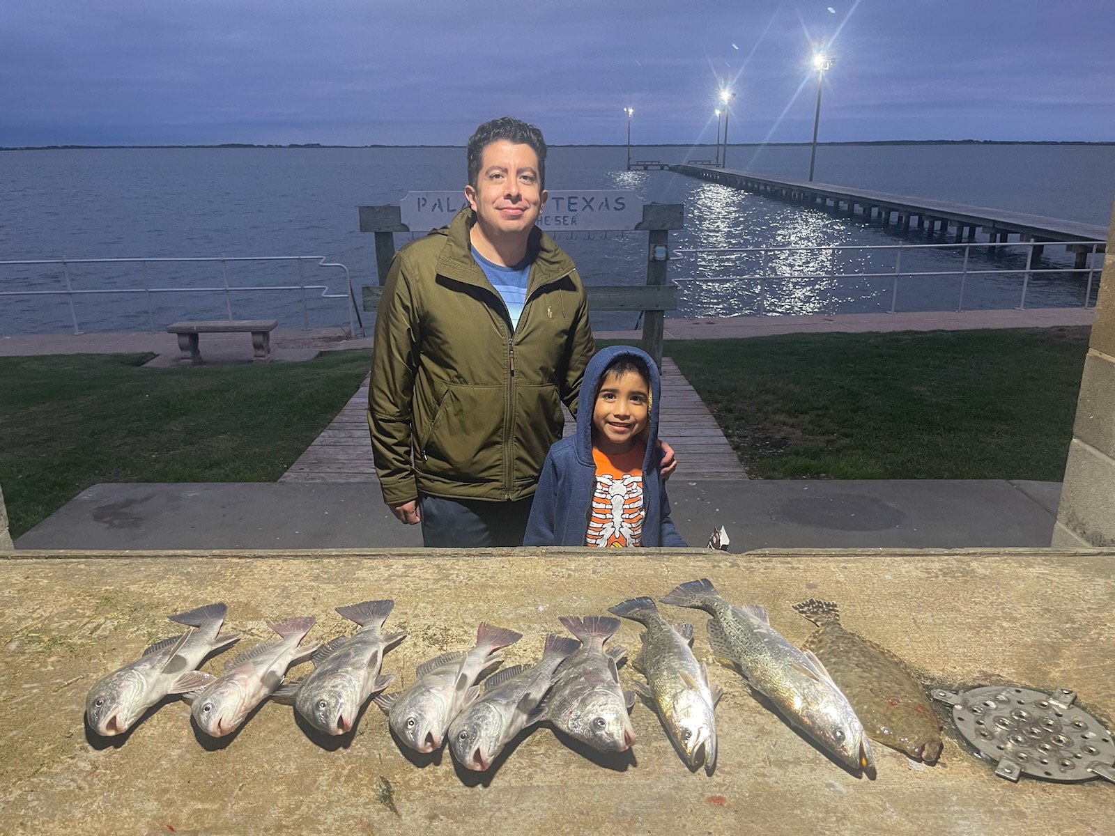 Black Drum, Redfish, Speckled Trout Fishing in Palacios, Texas