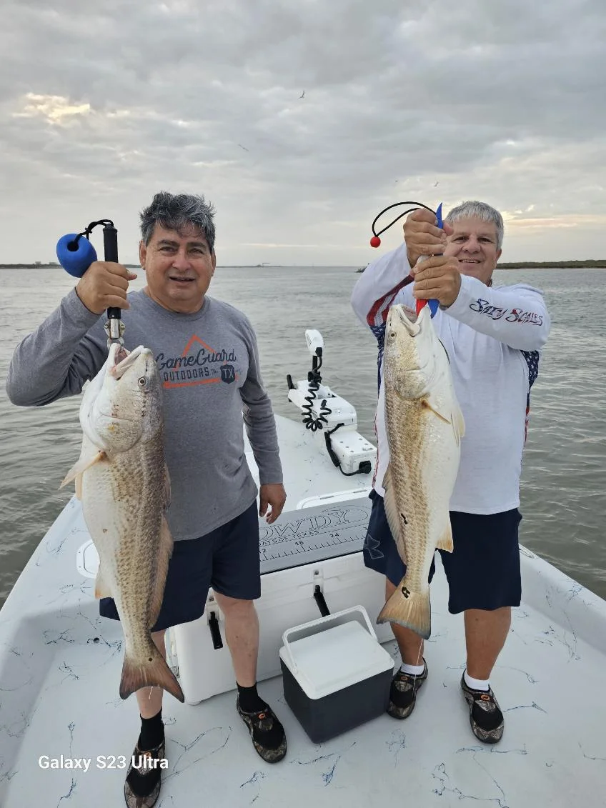 Fishing in Port O'Connor, Texas