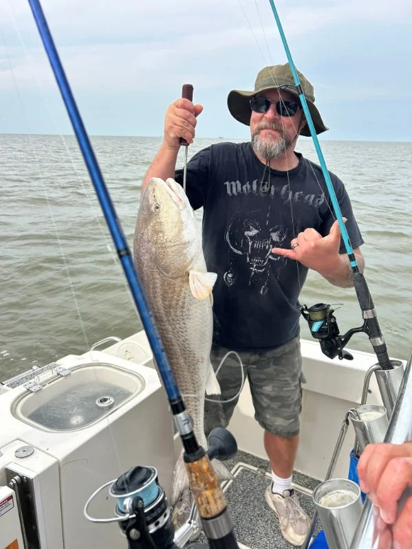 Fishing in Hitchcock, Texas