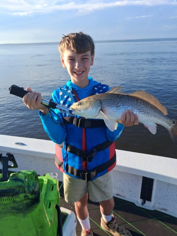 Fishing in Lafitte, Louisiana