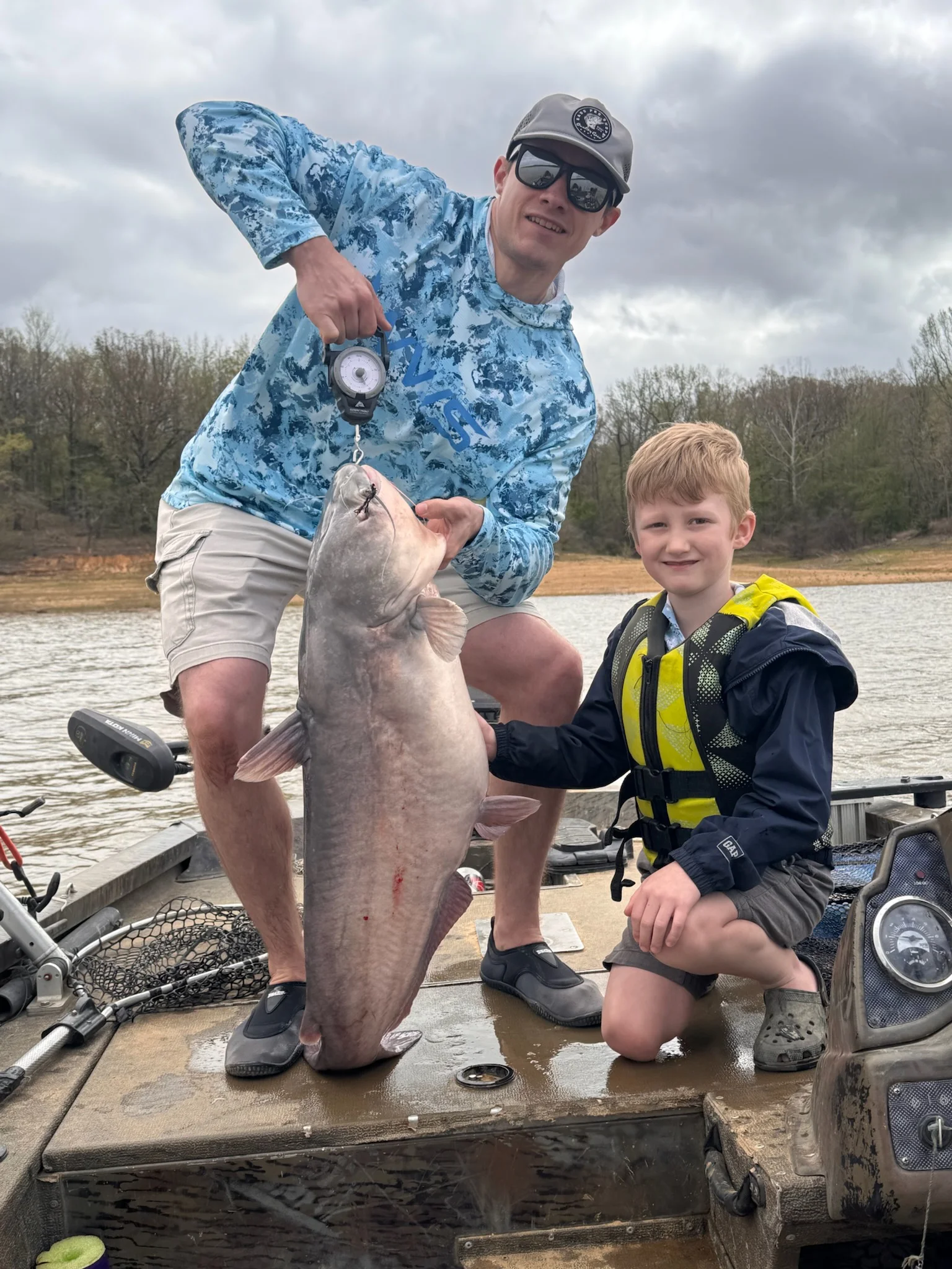 Fishing in Sardis, Mississippi