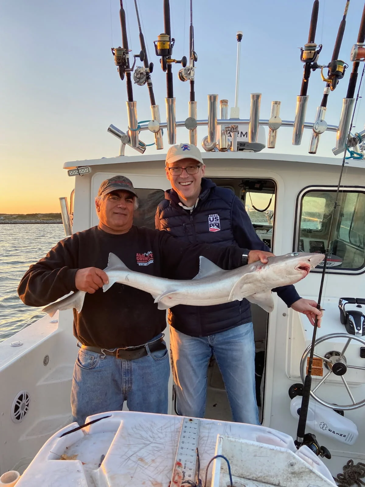 Fishing in Mastic, New York