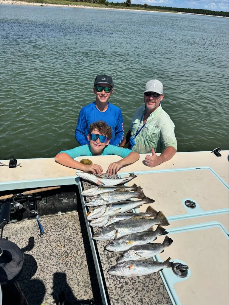 Fishing in Indian Pass, Florida